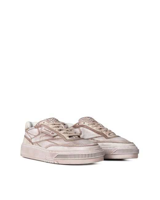 Reebok Multicolor Club C Ltd Clay Overdyed Sneakers