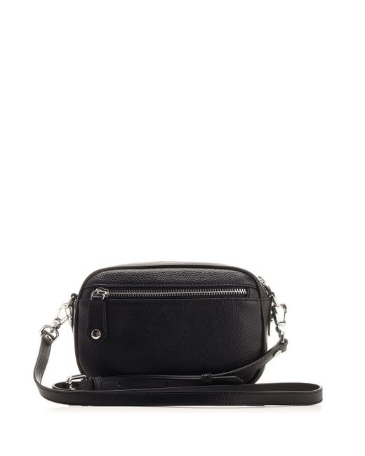 Vivienne Westwood Black Anna Faux Leather Shoulder Bag