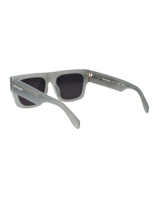Palm Angels Gray Sunglasses