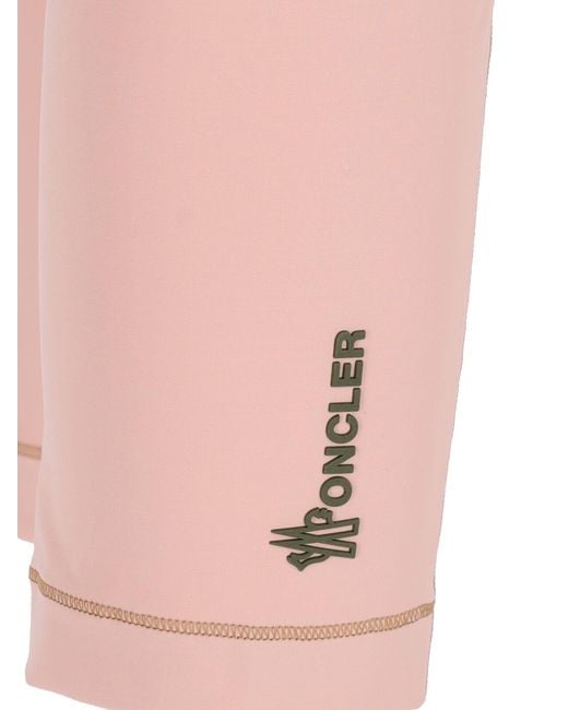 Moncler Pink Trousers Polyamide