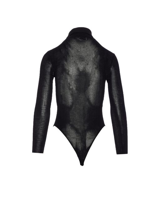 Self-Portrait Blue Transparent Effect Body