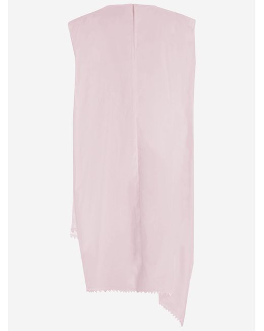 Jacquemus Pink Dress Cotton