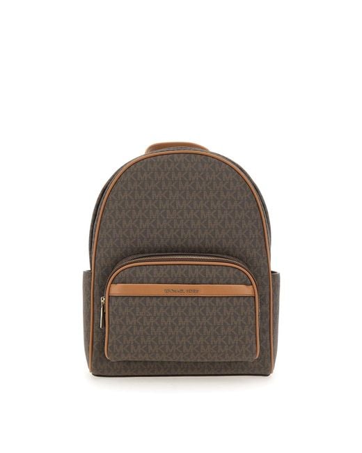 Michael Kors Brown Leather Backpack
