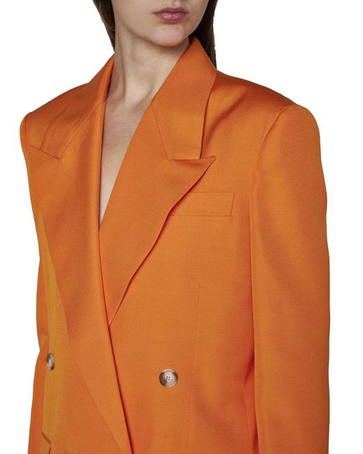Stella McCartney Orange Jackets