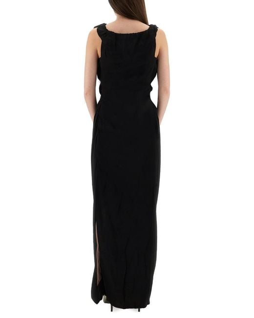 Vivienne Westwood Black Ginnie Amber" Long Dress