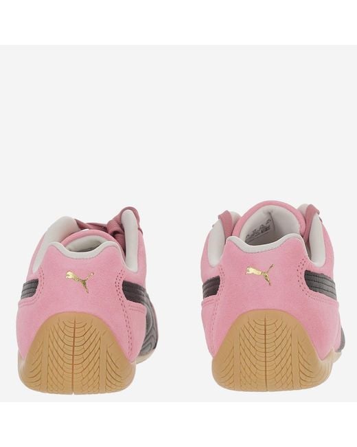 PUMA Pink Speedcat Og Sneakers Leather Trainers