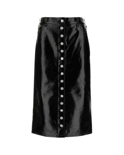 Courreges Black Courreges Skirts