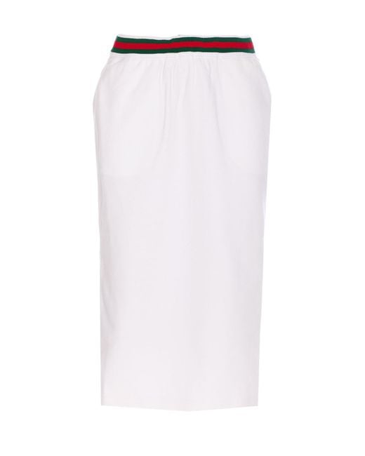 Gucci White Skirts