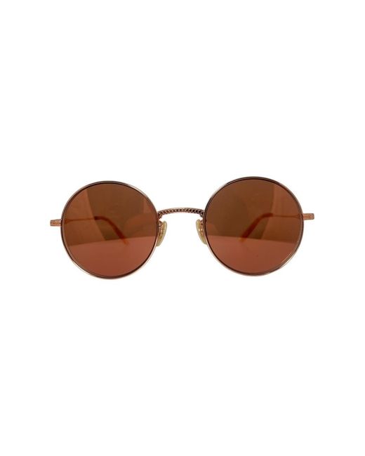 Garrett Leight Brown Seville Sunglasses