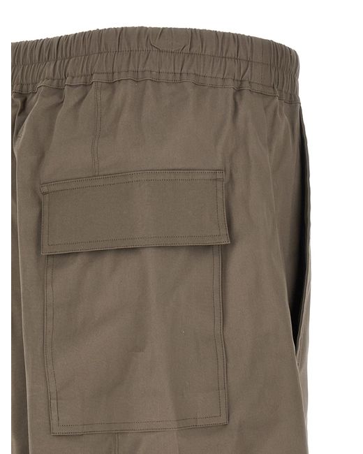 Rick Owens Natural Cotton Casual Pants for men