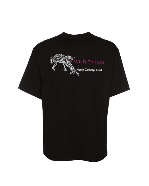 Wild Things Black Wild Cat T-Shirt for men