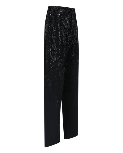 Golden Goose Deluxe Brand Black Denim Cotton Jeans