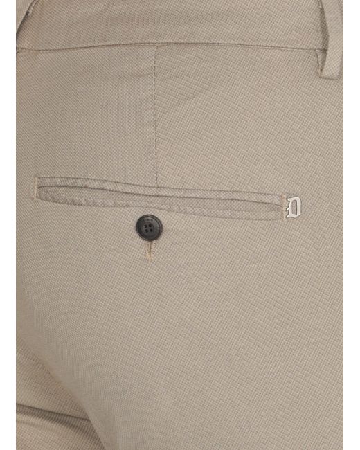 Dondup Gray Gaubert Trousers for men