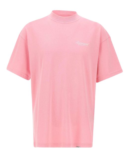 Represent Pink T-Shirts And Polos for men