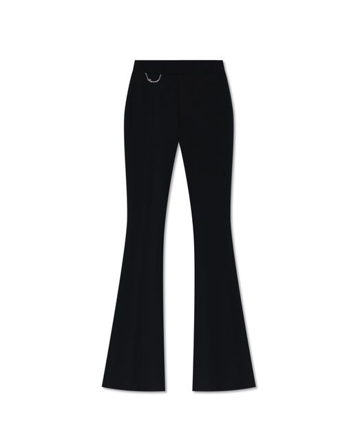 DSquared² Black Trousers With Logo