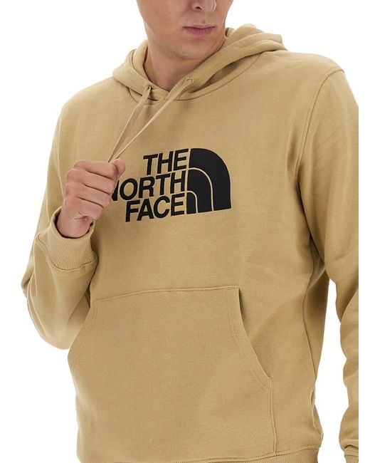 The North Face Natural Sweatshirt With Logo for men
