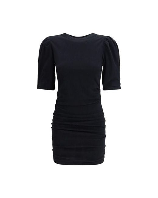 Isabel Marant Black Cotton Casual Dress