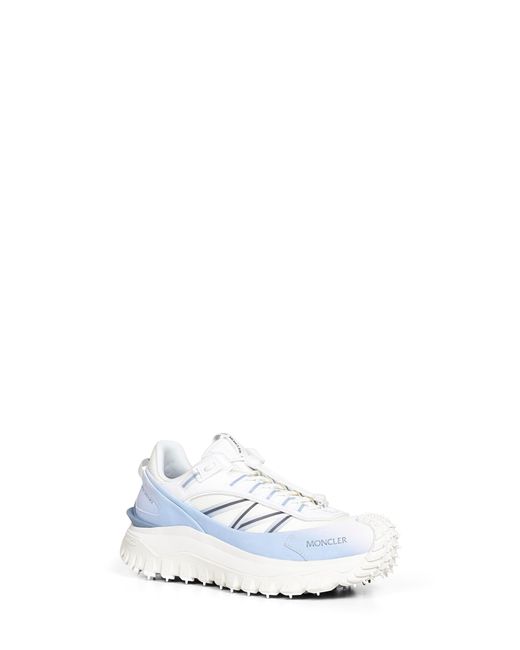 Moncler White And Trailgrip Sneakers for men