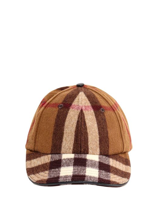 Burberry Brown Hat for men