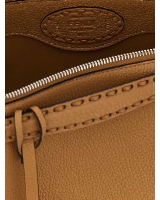 Fendi Brown 'By The Way Selleria Medium' Handbag