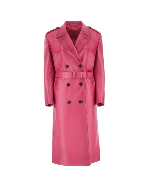Prada Pink Coats