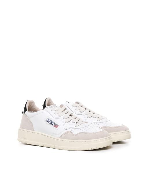 Autry White Sneakers Medalist for men