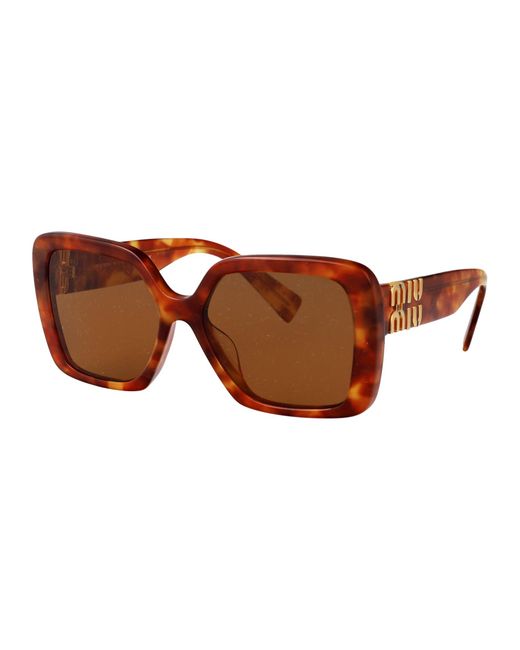 Miu Miu Brown Sunglasses