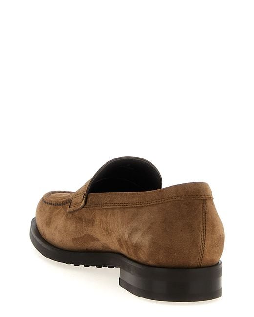 Tod's Brown 'Formale' Loafers for men