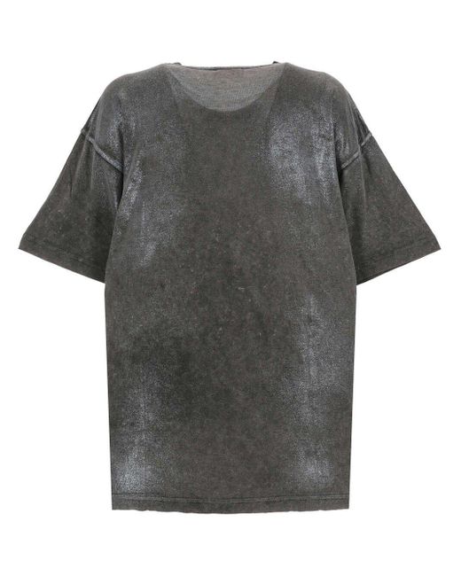 DIESEL Gray T-Shirts And Polos