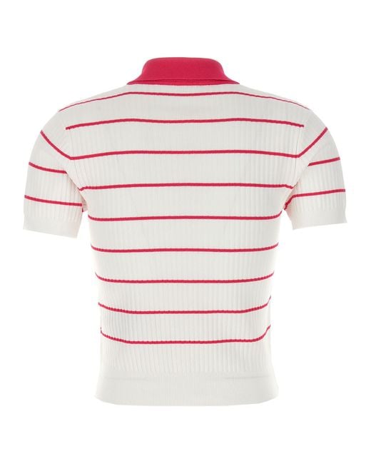 DSquared² Multicolor 'Striped' Polo Shirt