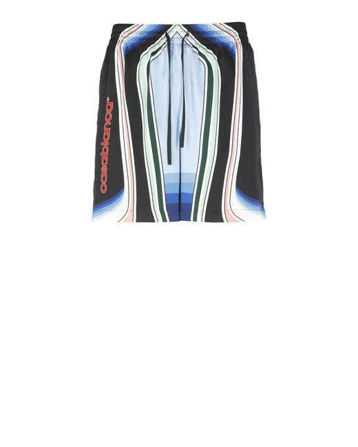 Casablanca Blue Casual Shorts for men