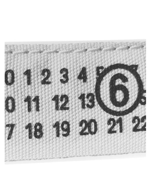 MM6 by Maison Martin Margiela Gray Etichetta Numeric Clutch