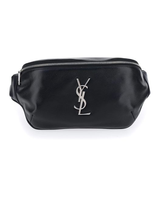Saint Laurent Belt Bag in Black for Men Lyst