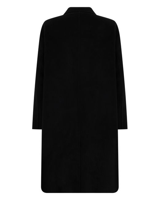 MM6 by Maison Margiela Black Wool Coat for men