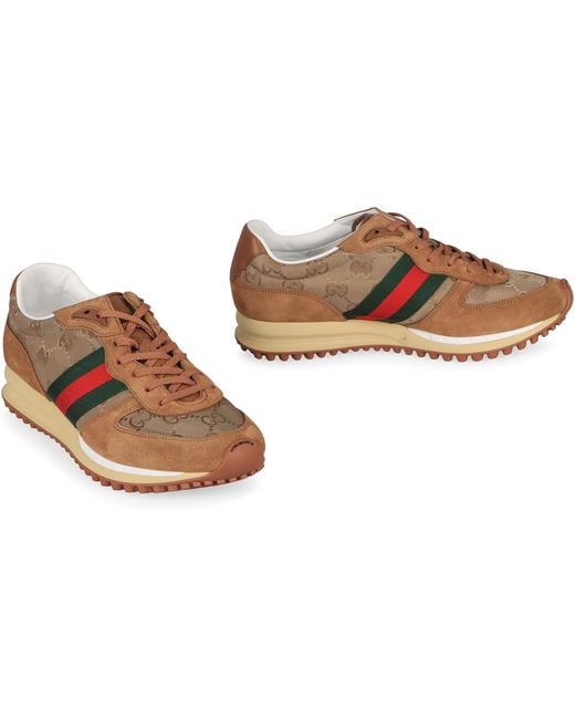 Gucci Black Low-Top Sneakers Re-Motion Technical Fabric Trainers for men
