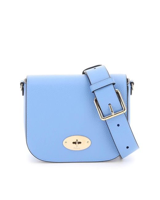 Mulberry Blue Small Darley Satchel Bag