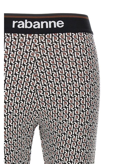 Rabanne Gray Monogram Leggings