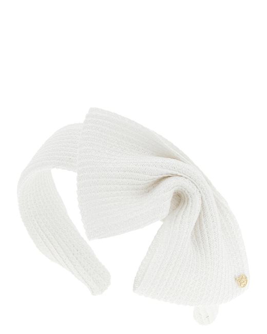 Maison Michel White 'Beth' Headband