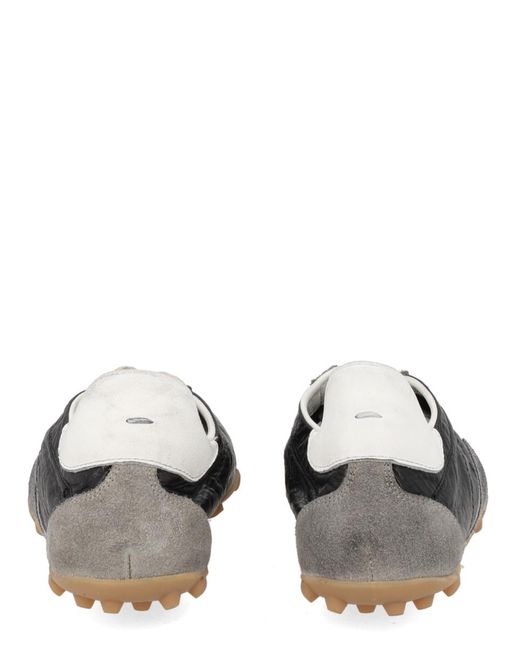 Maison Margiela Black Sneakers Sprinters Leather Trainers