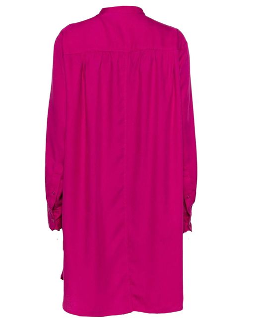 Isabel Marant Pink Embroidered Mini Dress