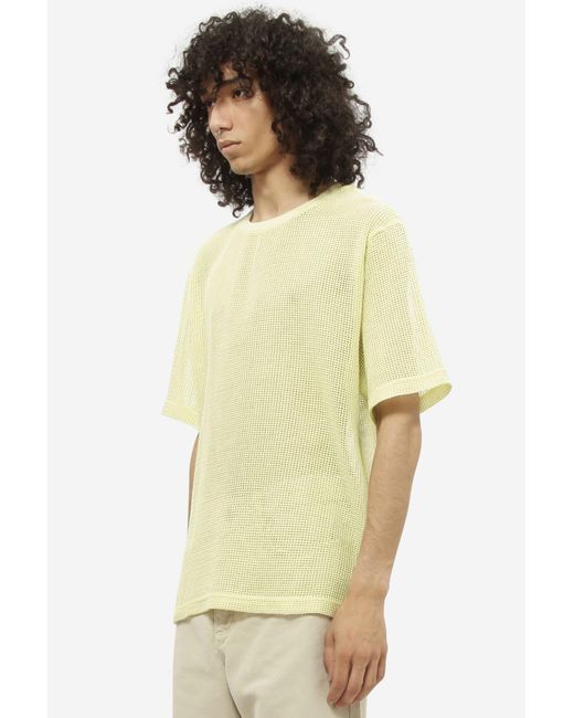 Stussy Cotton Mesh T-shirt in Green for Men | Lyst