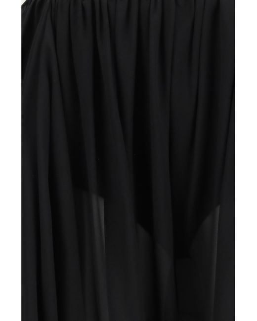 Francesco Murano Black Baloon Pants Silk