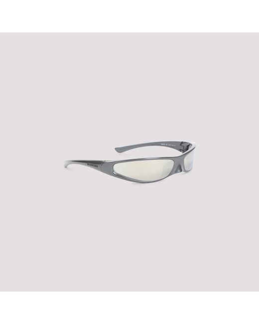 Balenciaga Metallic Blade Rect Bb0383S Sunglasses