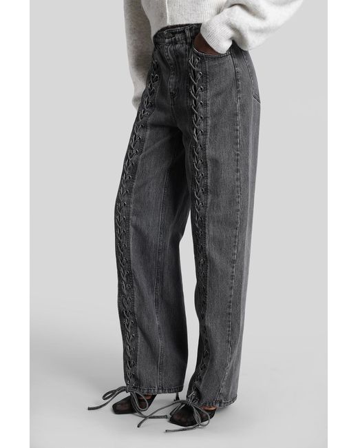 ROTATE BIRGER CHRISTENSEN Gray Jeans