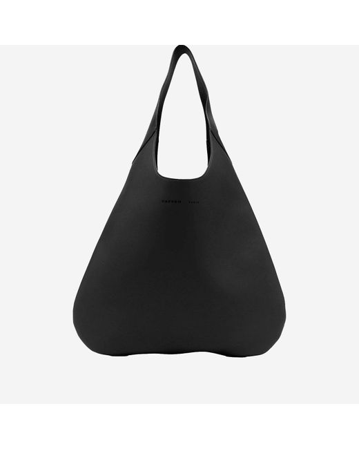 Carven Black Tommaso Leather Bag
