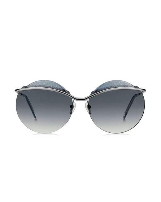 Marc Jacobs Blue Marc 102/S Round Sunglasses