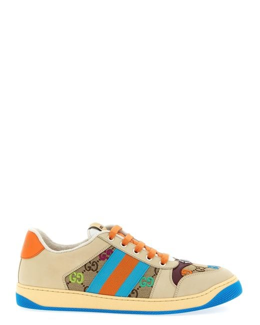 Gucci Multicolor 'Screener' Sneakers for men
