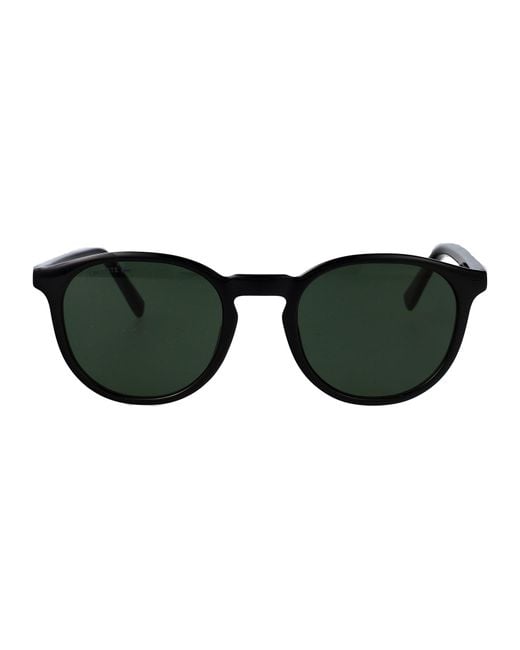 Lacoste Black Acetate Sunglasses