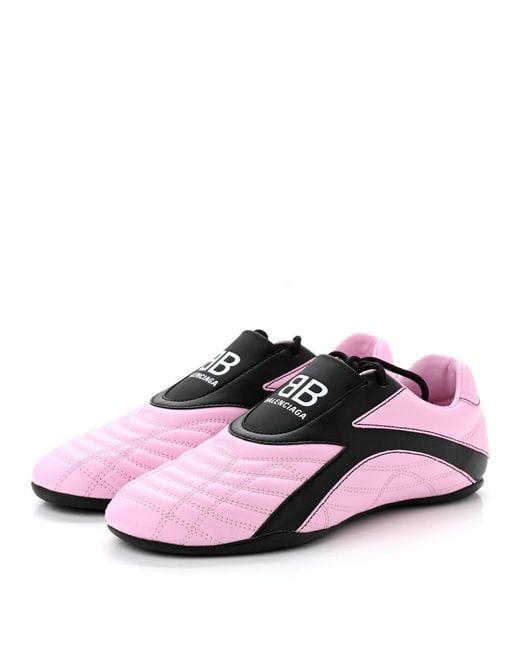 Balenciaga Pink Zen Sneakers Matte And