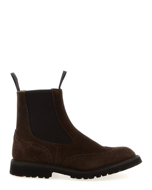 Tricker's Brown Henry Ankle Boots for men